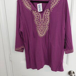 Herve Bernard Boho Blouse